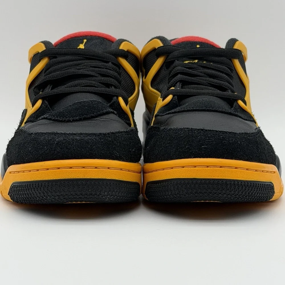 Nike Air Jordan 4 Retro RM Bruce Lee Black Del Sol Comet Red FQ7939-007 12M VNDS